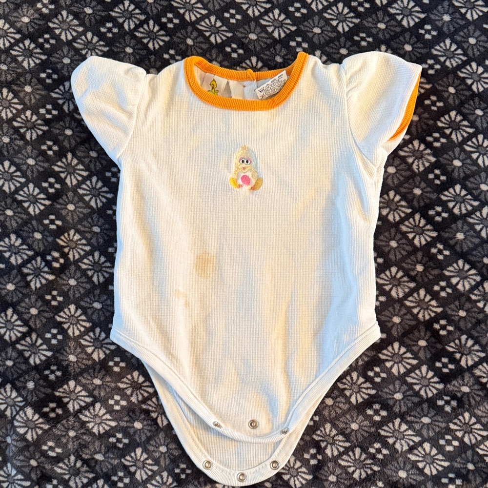 Vintage big bird 90s onsie